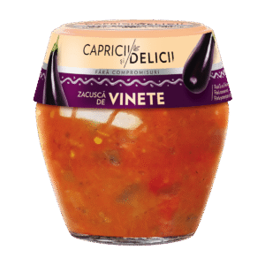 zacusca cu vinete capricii si delicii 550 g