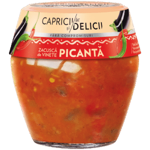 zacusca picanta capricii si delicii 550 g