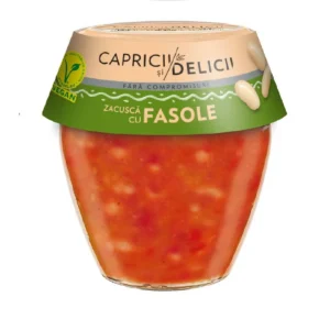 zacusca cu fasole capricii si delicii, 290 g