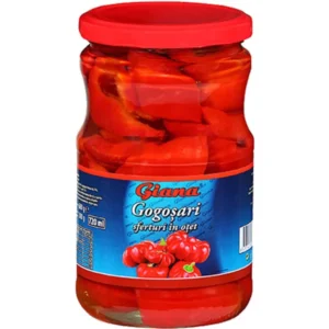 giana gogoșari tăiați în oșet 720 ml