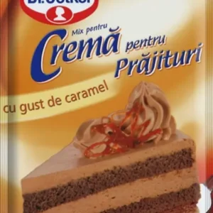 dr oetker cremă pentru prăjituri cu gust de caramel 55g