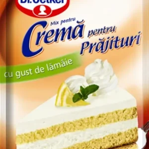 dr oetker cremă pentru prăjituri cu gust de vanilie 55g