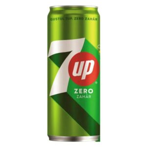 7up zero zahar doză 330 ml