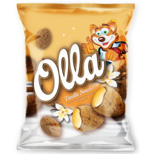 olla snacks alunițe umplute cu cremă de vanilie 100g