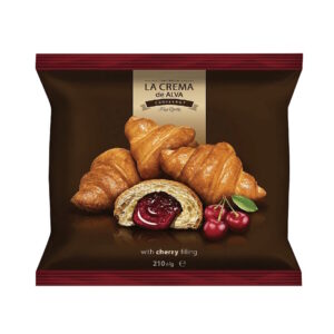 la crema de alva croissant cu cremă de vișine 210g
