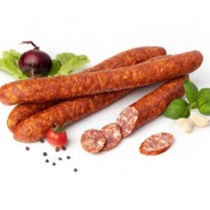 cârnați de casă afumați