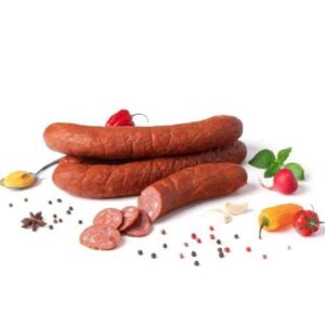 cârnați de grătar semiafumați