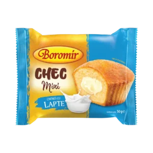 boromir chec mini boromir cu cremă lapte 50g