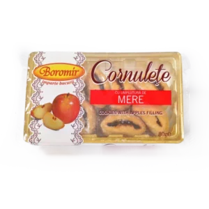 cornulețe cu umplutură de mere 80g