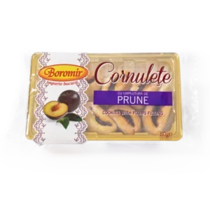 cornulețe cu umplutură de prune 80g