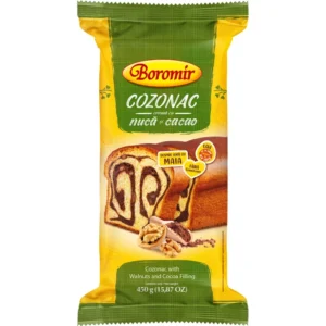 cozonac cremă cu nuci și cacao 450g