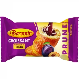 croissant boromir cu umplutură cu prune 60g