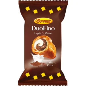 croissant duofino creme cu lapte și cacao 75g