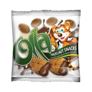 olla snacks alunițe umplute cu cremă de alune 100g