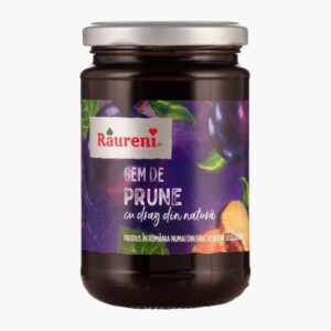 răureni gem de prune 370g