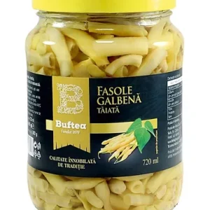buftea fasole galbena taiata 690g/720ml