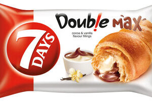 7 days double max cocoa & vanilla croissant