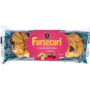 fursecuri cu nuci si gem de visine 200g