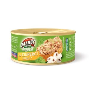 mandy pate vegetal cu ciuperci 120g