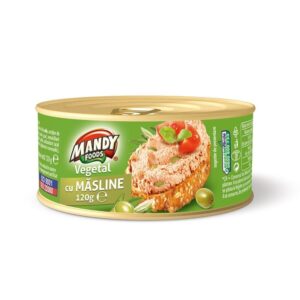 mandy pate vegetal cu masline 120g