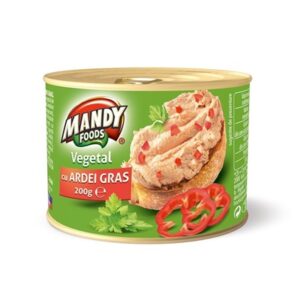mandy pate vegetal cu ardei gras 120g