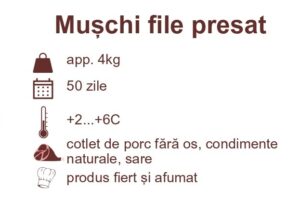 mariflor mușchi file presat