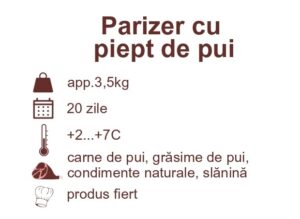 mariflor parizer cu piept de pui