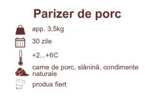 mariflor parizer de porc