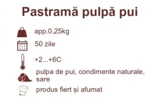 mariflor pastramă pulpă de pui