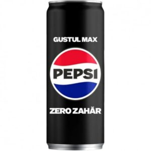 pepsi max zero zahar doza 330 ml