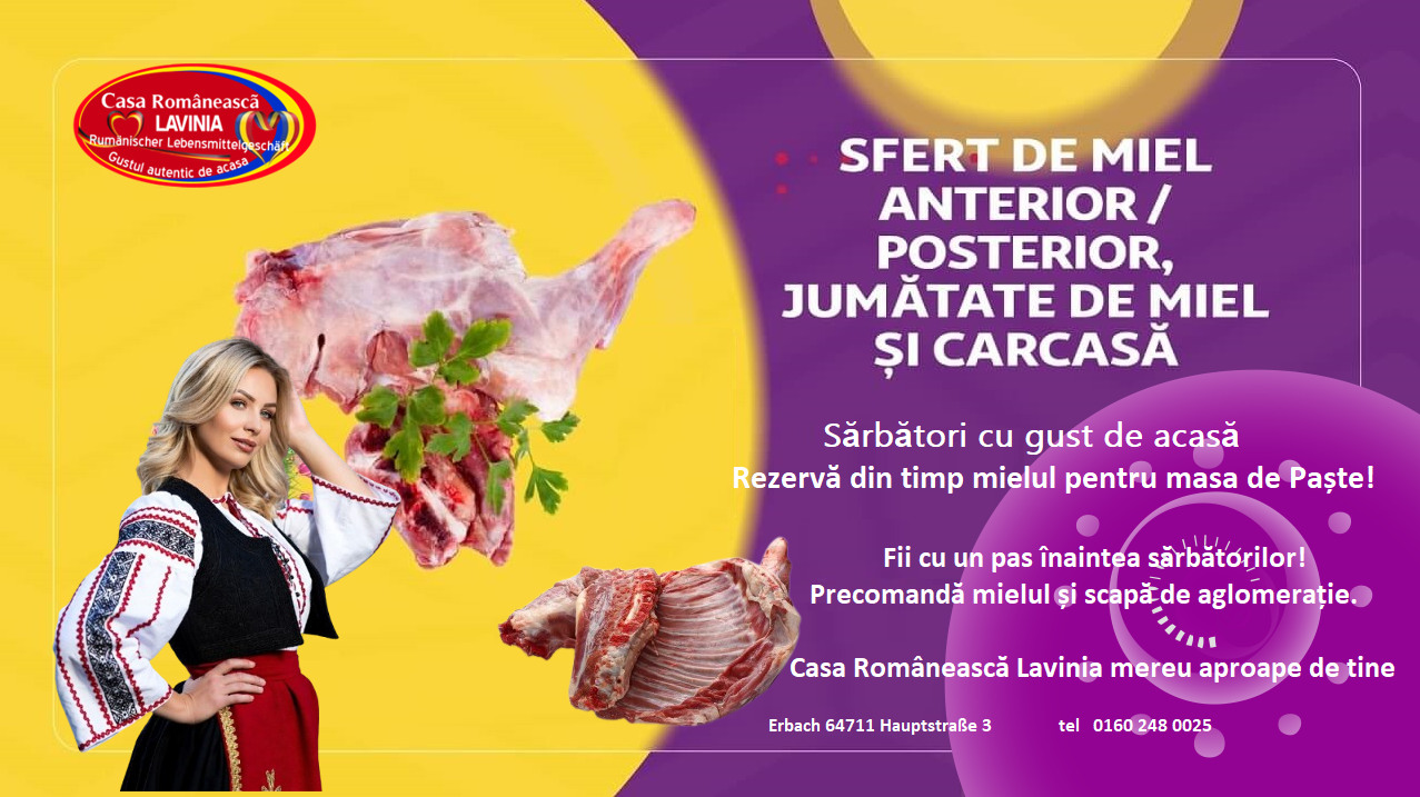 reclama precomenzi paste