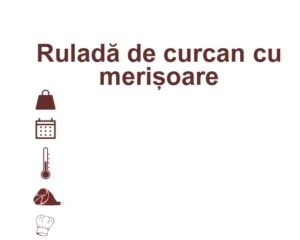 mariflor ruladă de curcan cu merișoare