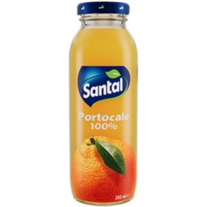santal 100% portocale sticlă 250 ml