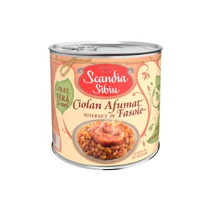 scandia sibiu ciolan afumat așternut pe fasole 400g