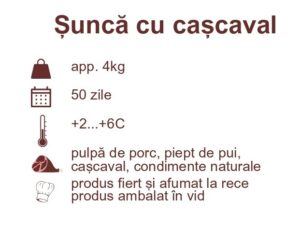 Șuncă cu cașcaval