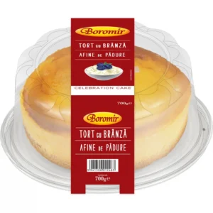 tort cu brânză și afine de pădure 700g